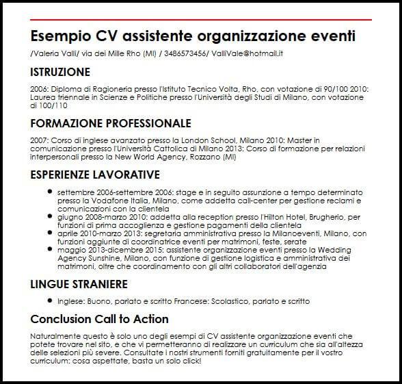 esempio-cv-assistente-organizzazione-eventi