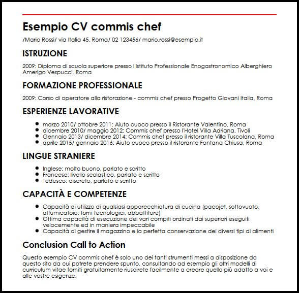 esempio-cv-commis-chef