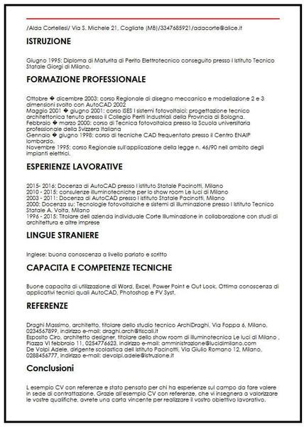 esempio-cv-con-referenze