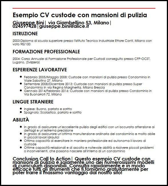 Esempio Lettera Di Presentazione Responsabile Di Prodotto Livecareer