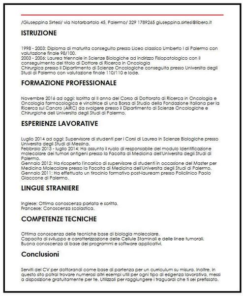 esempio-cv-per-dottorandi