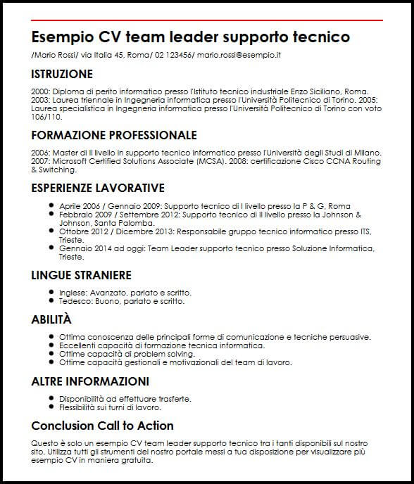 esempio-cv-team-leader-supporto-tecnico