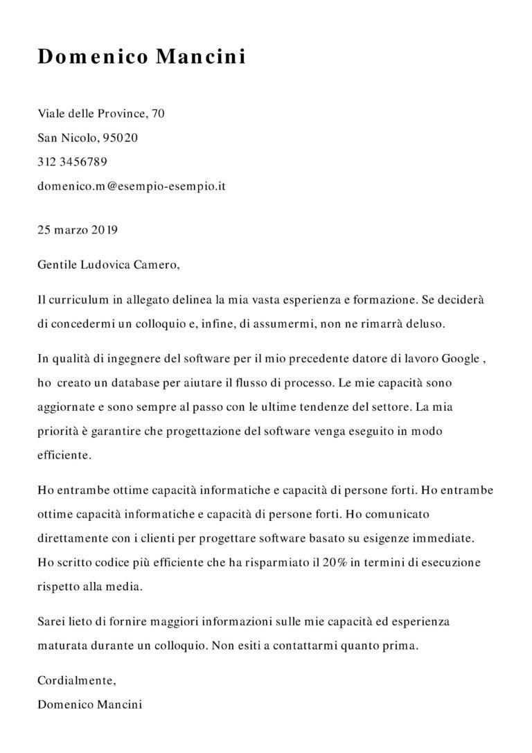 Come Scrivere Una Lettera Di Presentazione Il Cv Perfetto