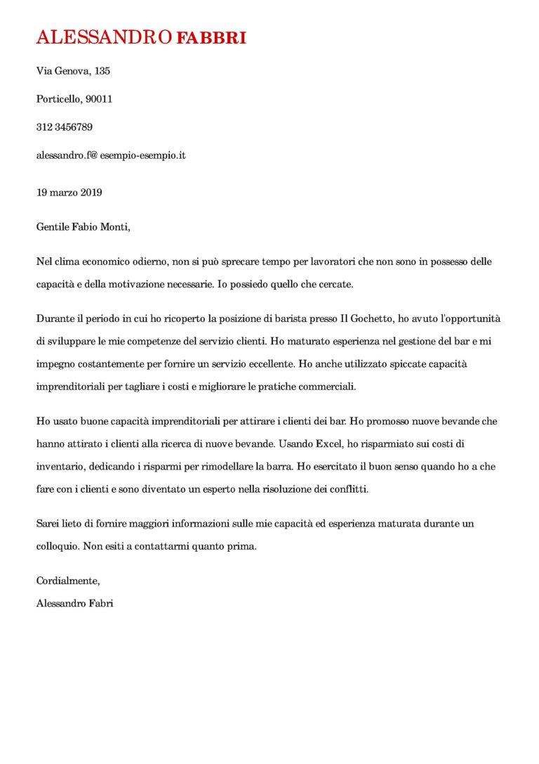 esempio di lettera di invito usa