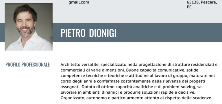 Cosa Scrivere Nella Descrizione Del Cv Scrivere il Profilo professionale del CV: esempi | ilCVPerfetto
