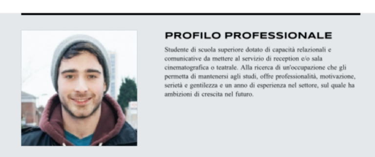 Cosa Scrivere Nella Descrizione Del Cv Scrivere il Profilo professionale del CV: esempi | ilCVPerfetto