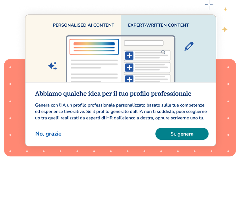 Crea il tuo CV online